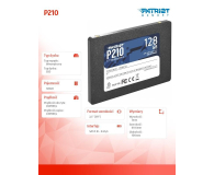 Patriot 128GB 2,5" SATA SSD P210 - 575329 - zdjęcie 2